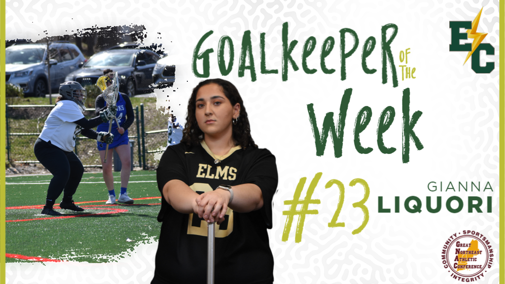 Liquori Tabbed as GNAC Goalkeeper of the Week