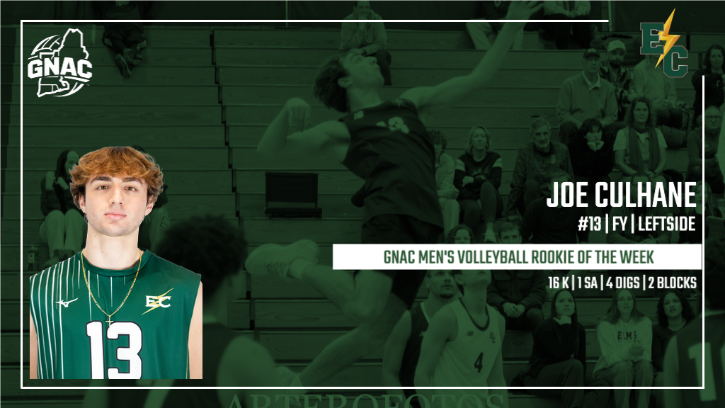 Culhane Named GNAC Men's Volleyball Rookie of the Week
