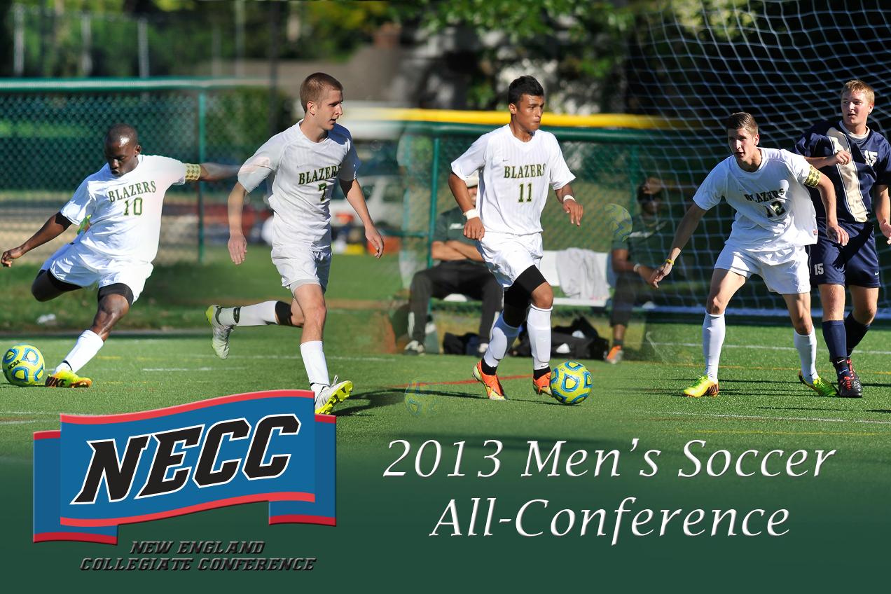 Four Named to All-NECC Teams in Men&rsquo;s Soccer