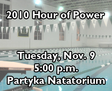 Men And Women&rsquo;s Swimming To Conduct &ldquo;Hour Of Power&rdquo; Relay For Cancer Research