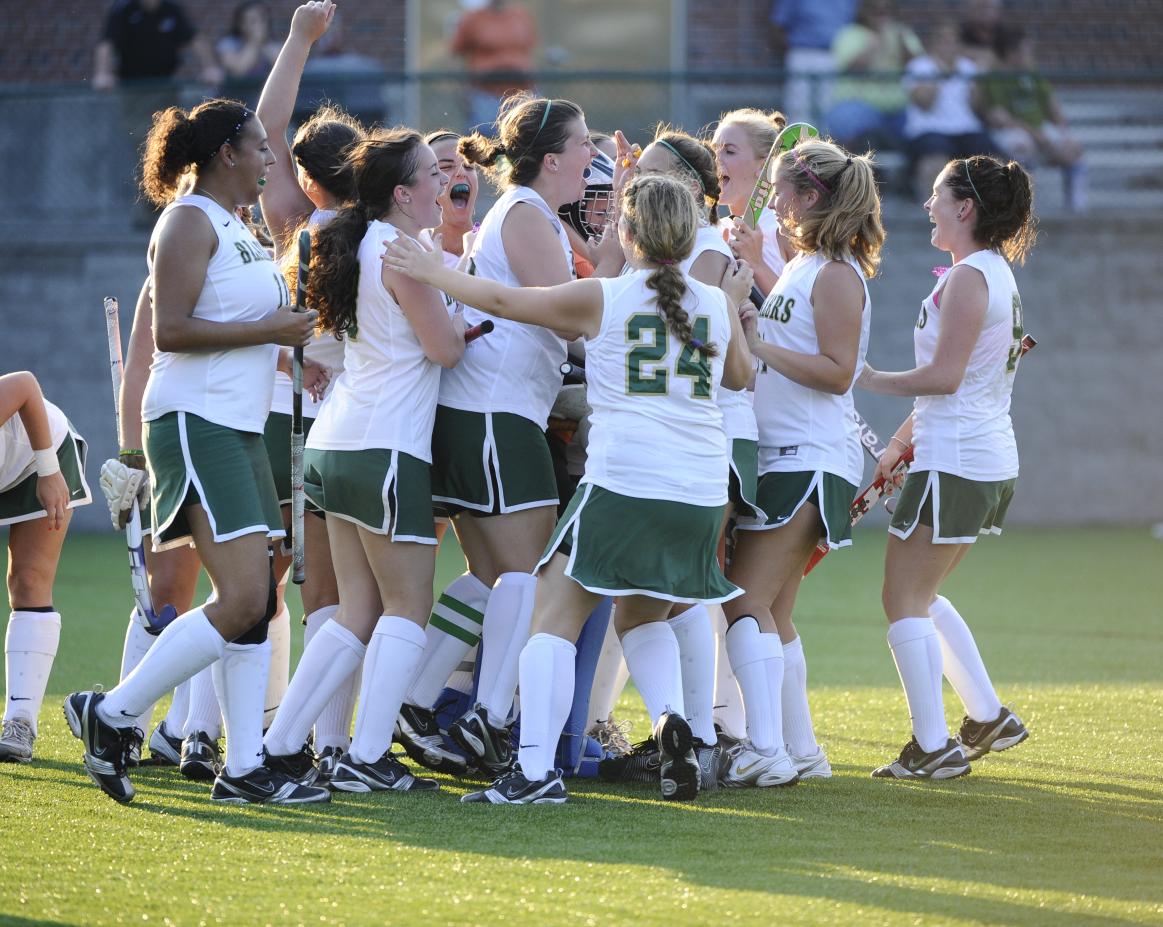 Four-Goal Second Half Lifts Field Hockey Over Rivier College, 6-2
