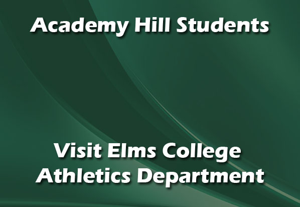 Academy Hill Students Spend Three Days at Elms College Learning About Collegiate Athletics