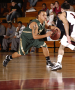 Mens Basketball Tops Lesley, 79-58