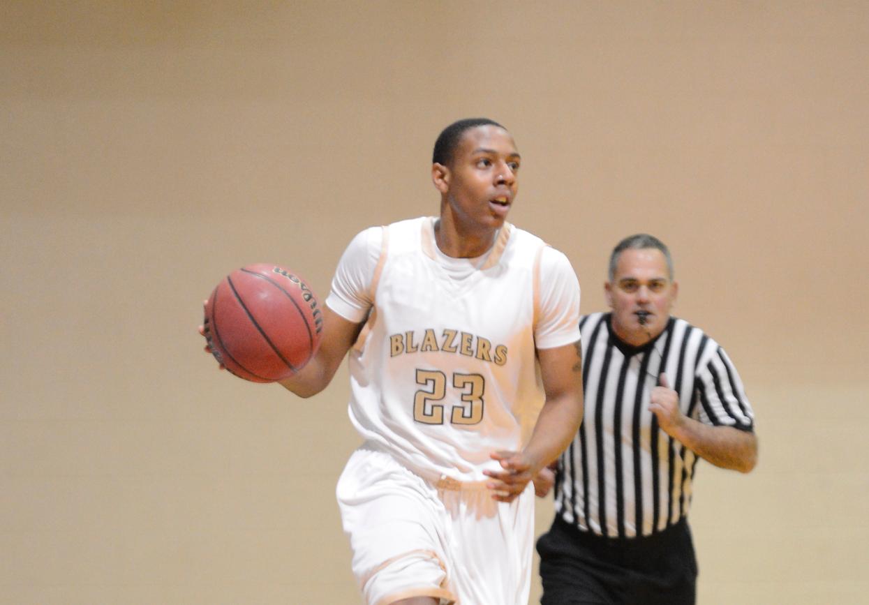 Four Blazers Score in Double Figures as Men&rsquo;s Basketball Downs Wheelock College, 89-40