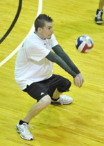 Mens Volleyball Outlasted By Daniel Webster, 3-1