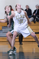Women's Basketball Tames Wheelock, 64-54