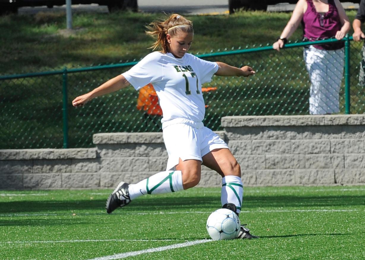Three First Half Goals Lift Women&rsquo;s Soccer Past Mount Ida College, 3-0