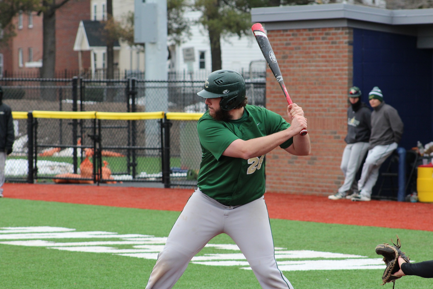 Baseball Splits Twinbill At Mitchell