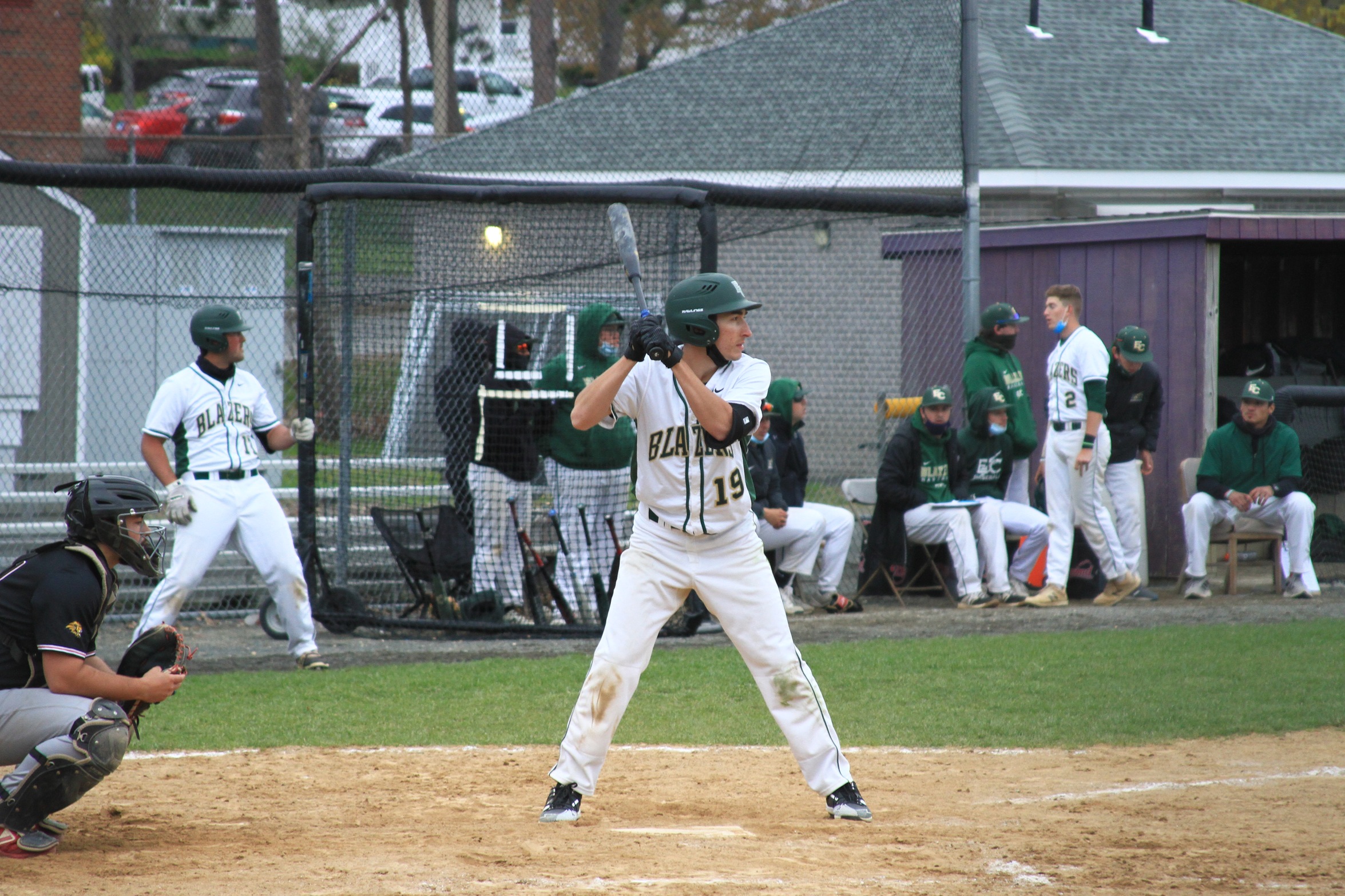 Baseball Drops Two at Lasell