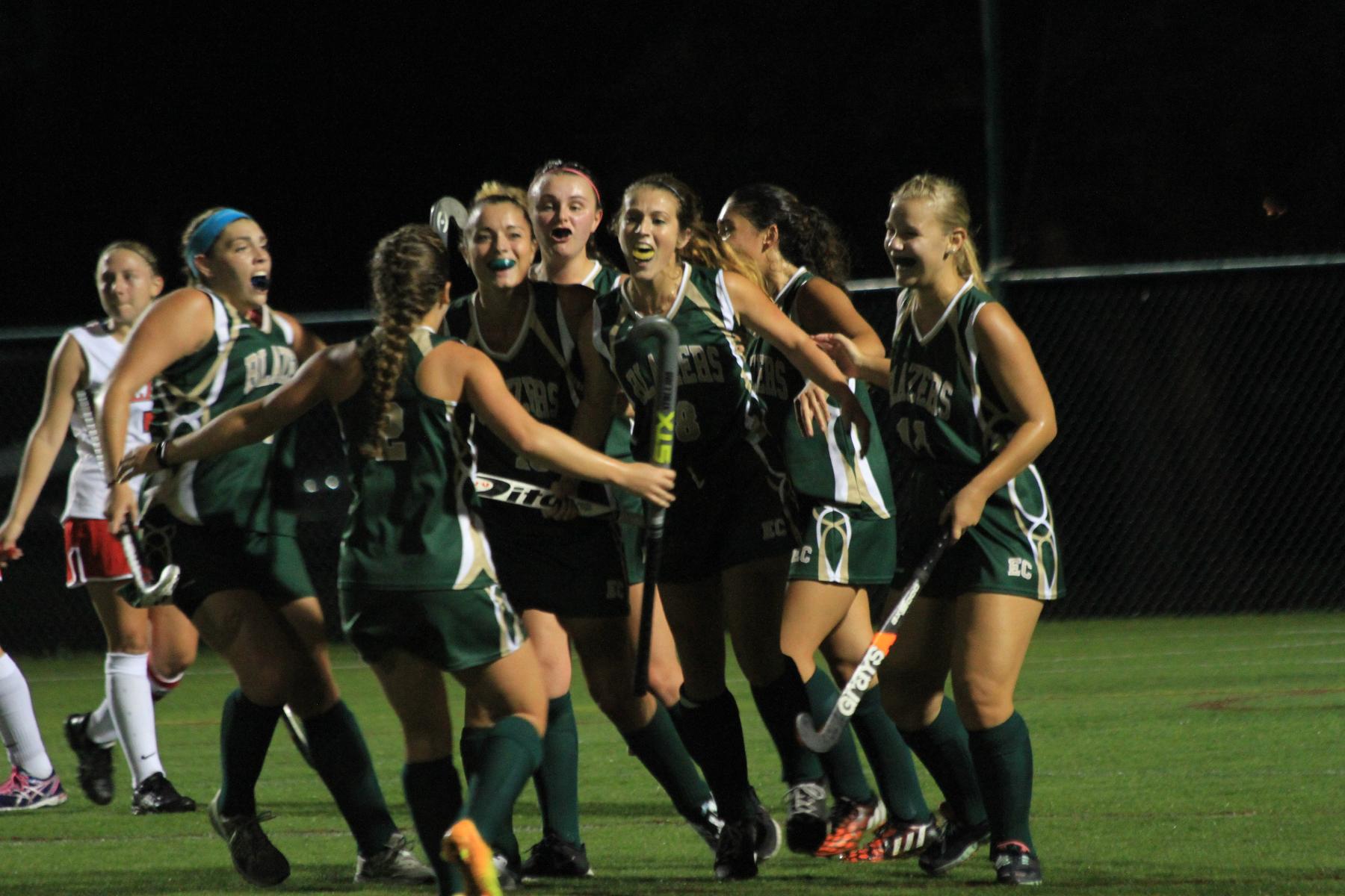 Field Hockey Edges Regis In Overtime
