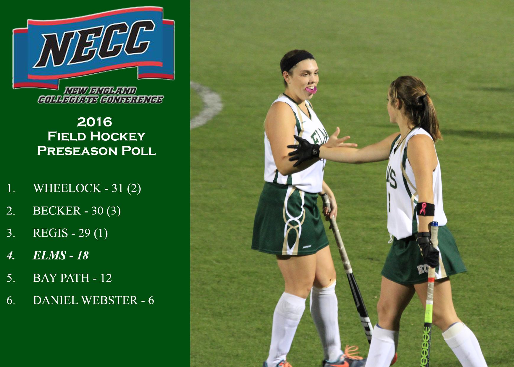 Field Hockey Selected Fourth in NECC Preseason Poll