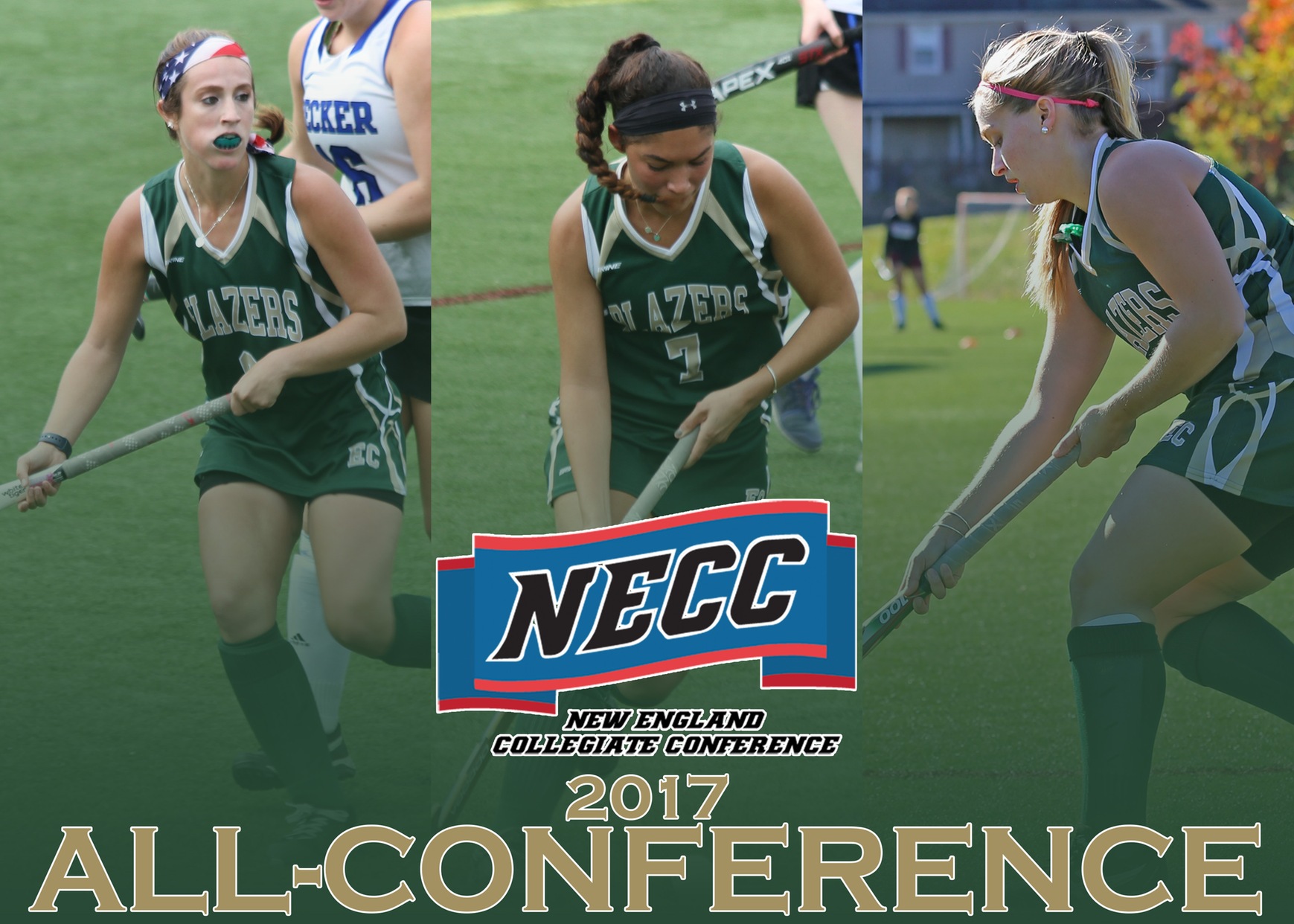 Three Blazers Earn Field Hockey All-Conference Honors