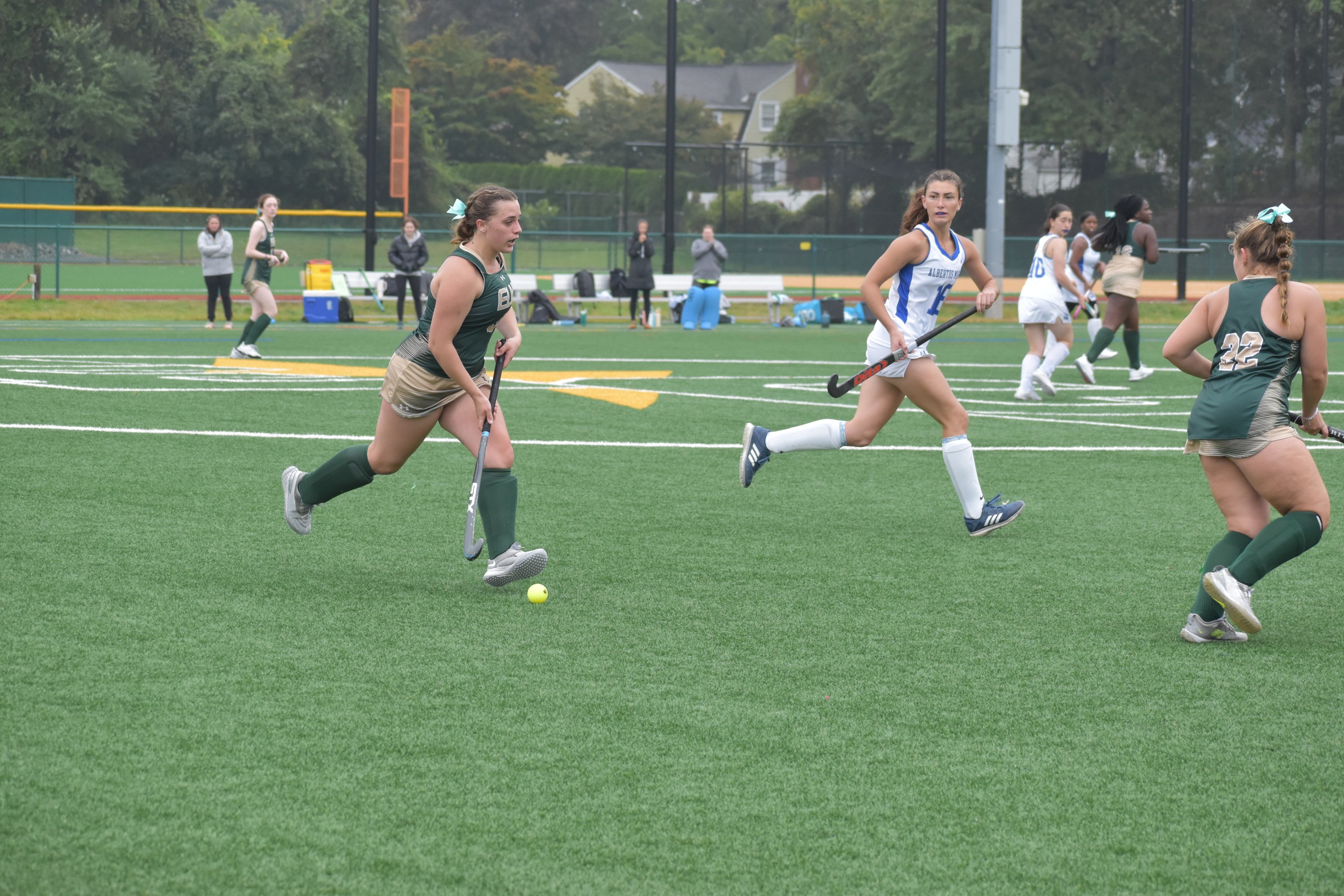 Field Hockey Topped by Falcons