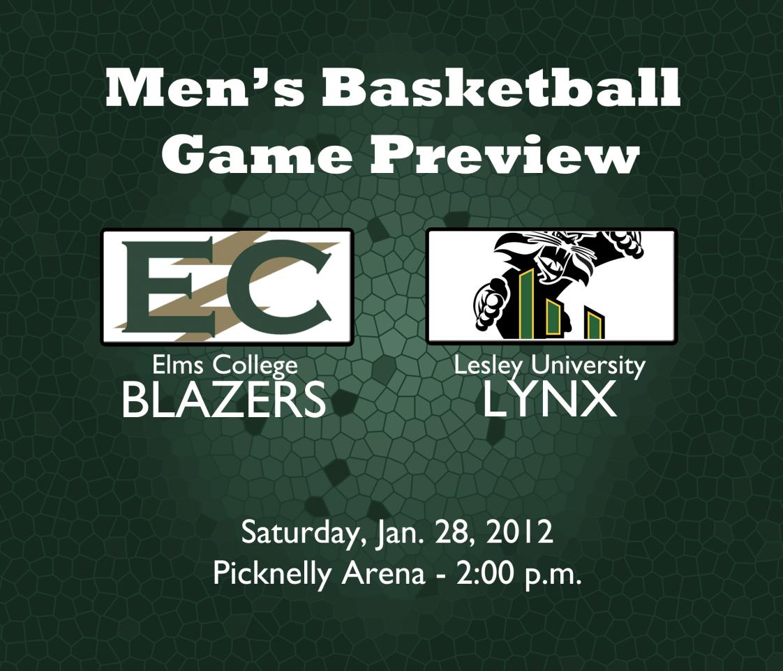 Men's Basketball to Host Lesley University