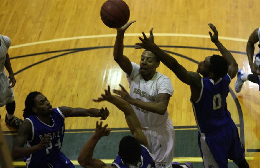 Men's Basketball Outlasts Lesley