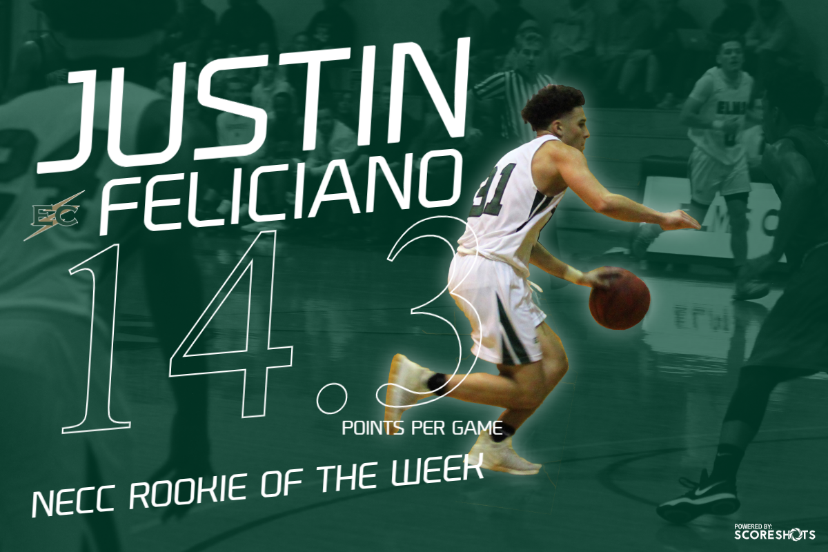 NECC Tabs Feliciano As Men's Hoops Rookie Of The Week