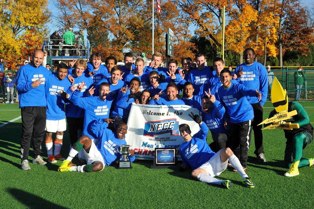 Men&rsquo;s Soccer Captures Second Straight NECC Championship, Bests Newbury College, 5-0