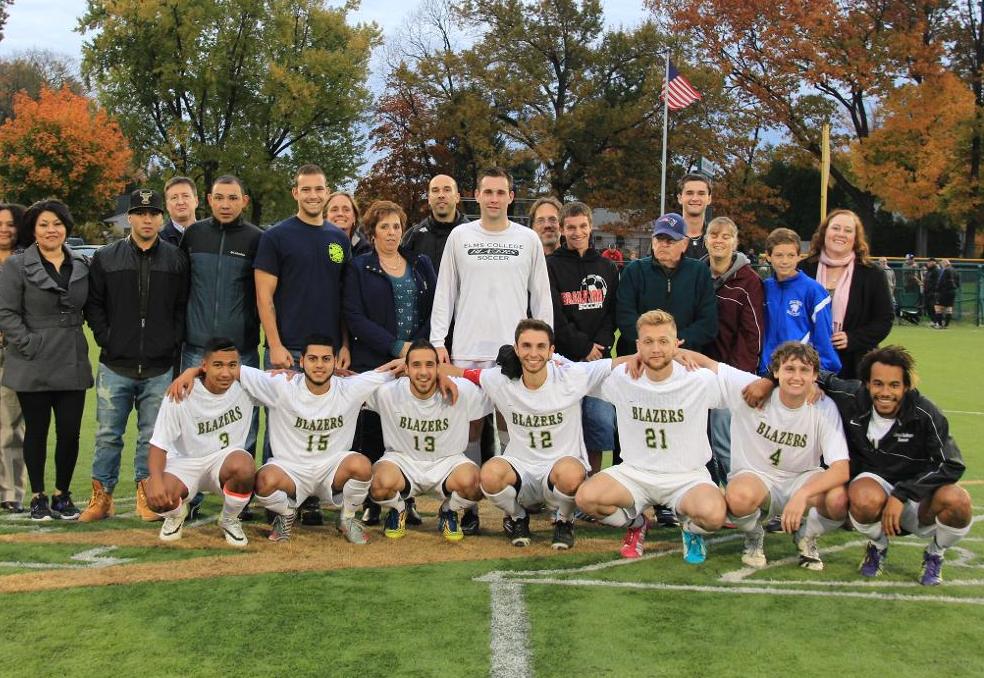 Men's Soccer Overpowers Becker College on Senior Day