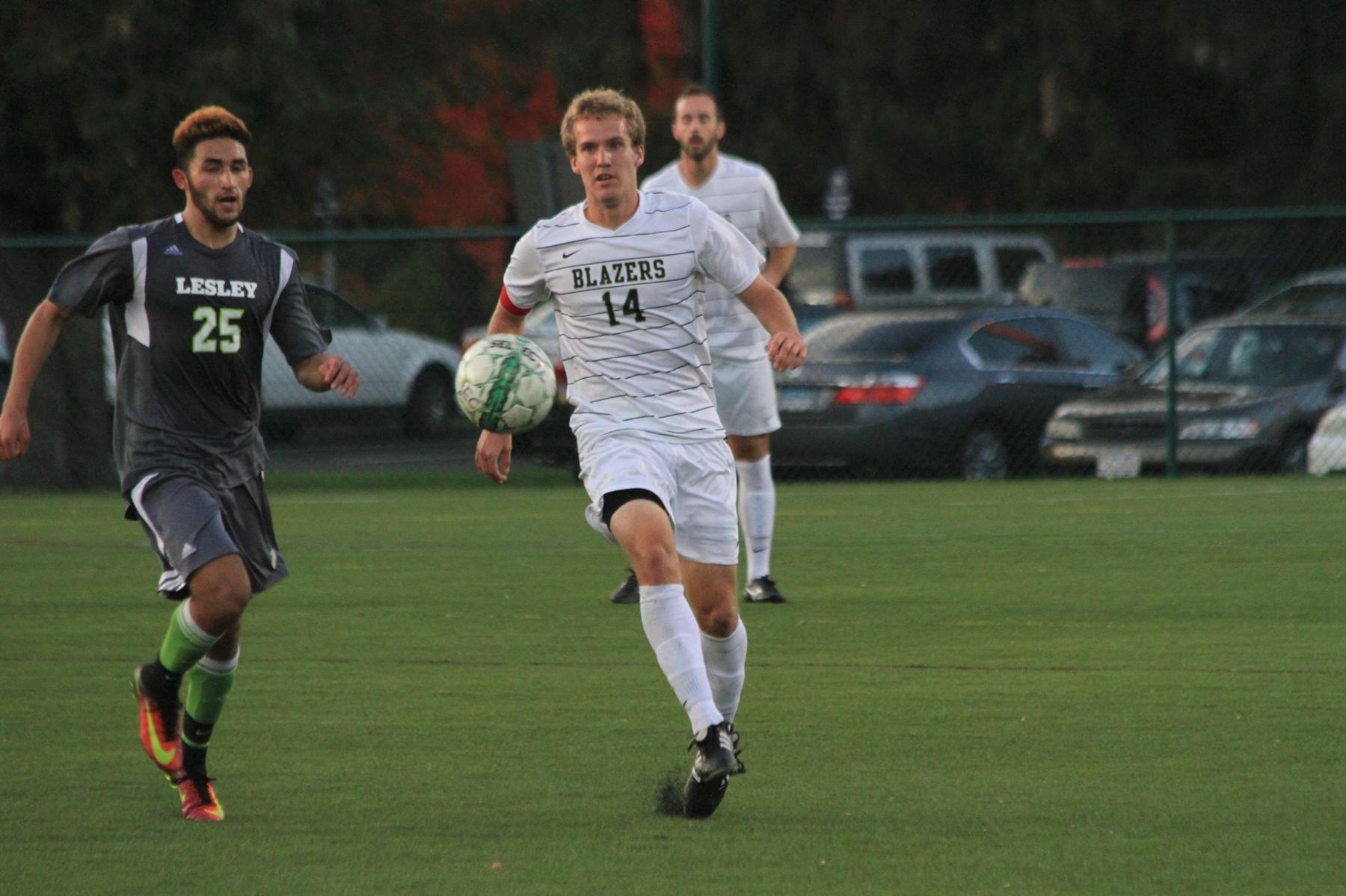 Men's Soccer Defeats Regis In Regular Season Finale
