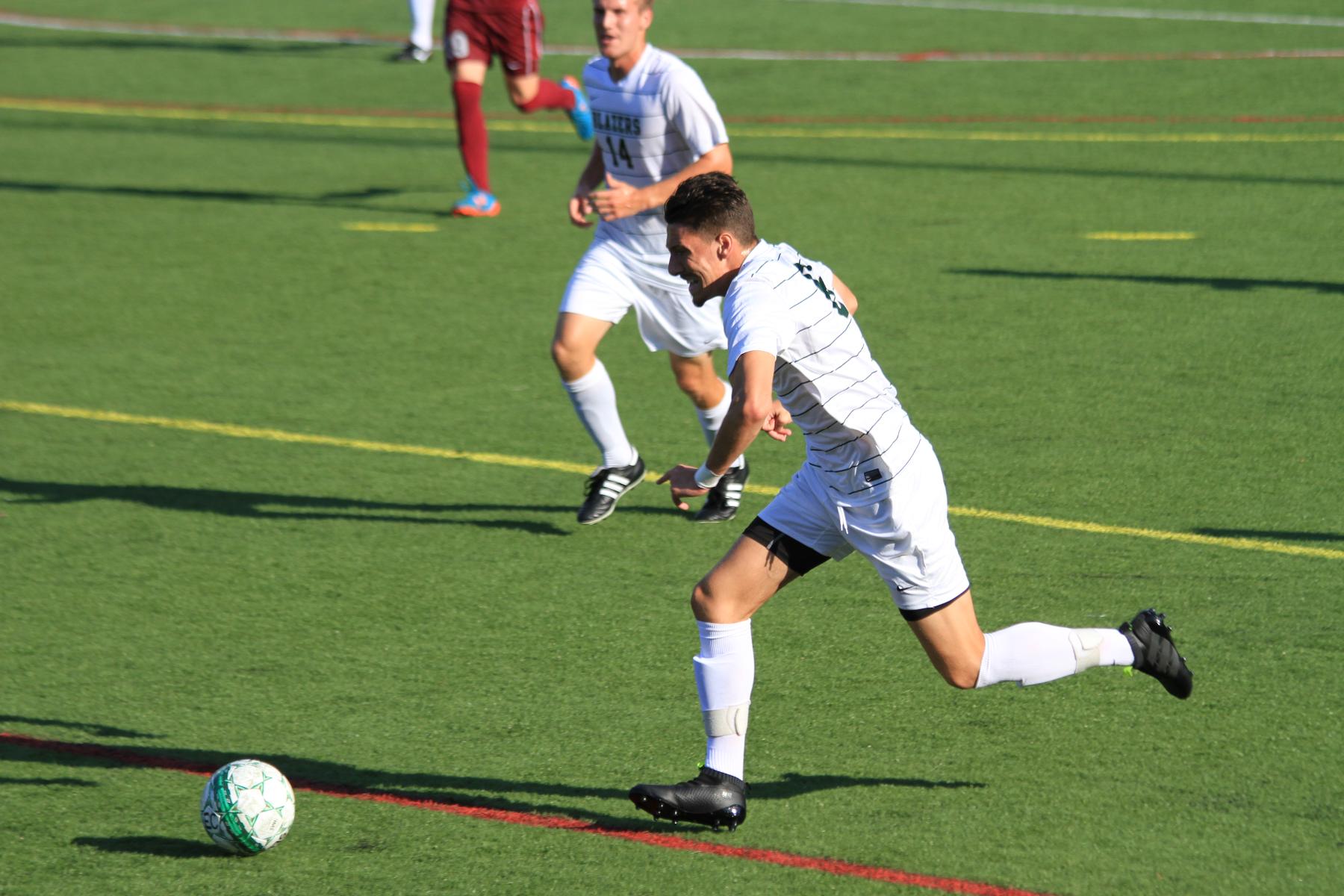 Men's Soccer Falls At Nichols