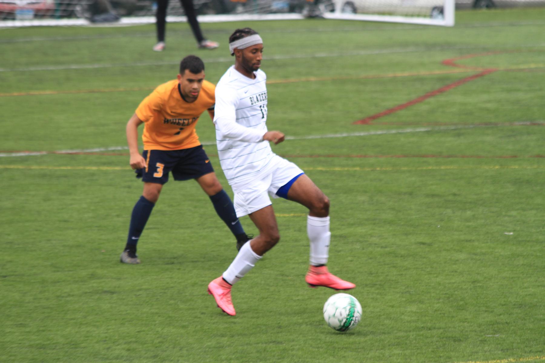 Men's Soccer Rolls Over Wheelock