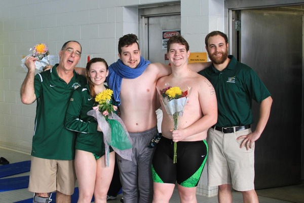 Program Record Falls On Senior Day
