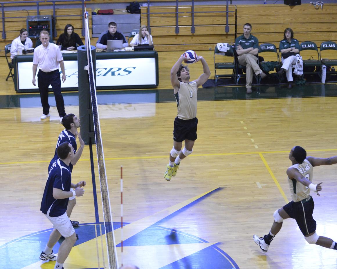 Men&rsquo;s Volleyball Falls to No. 1 Springfield College, 3-0
