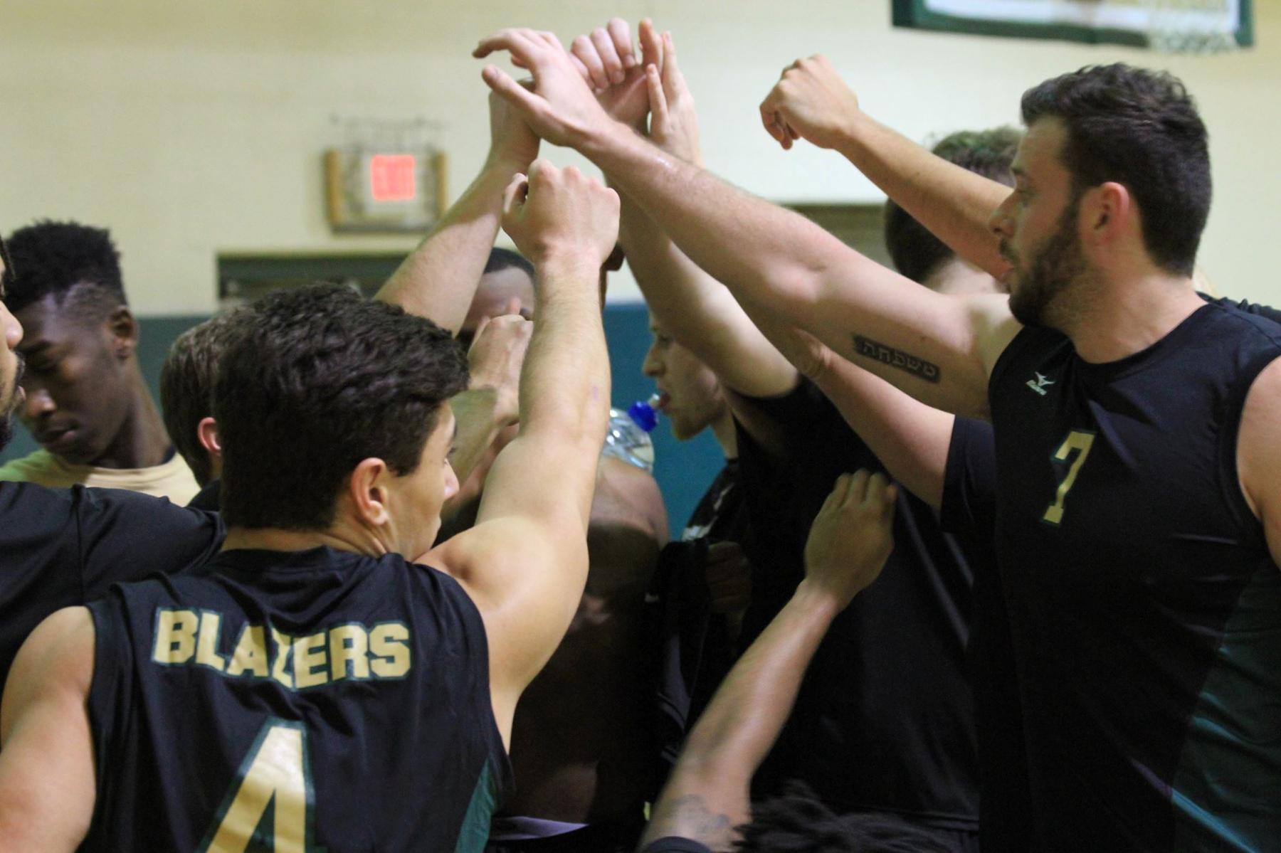 Men's Volleyball Falls to Endicott in Four in NECC Semis