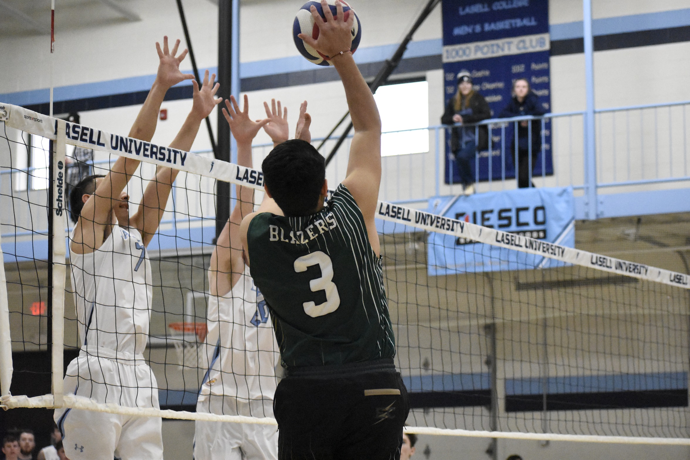 Blazers Tally Two in GNAC Tri-match