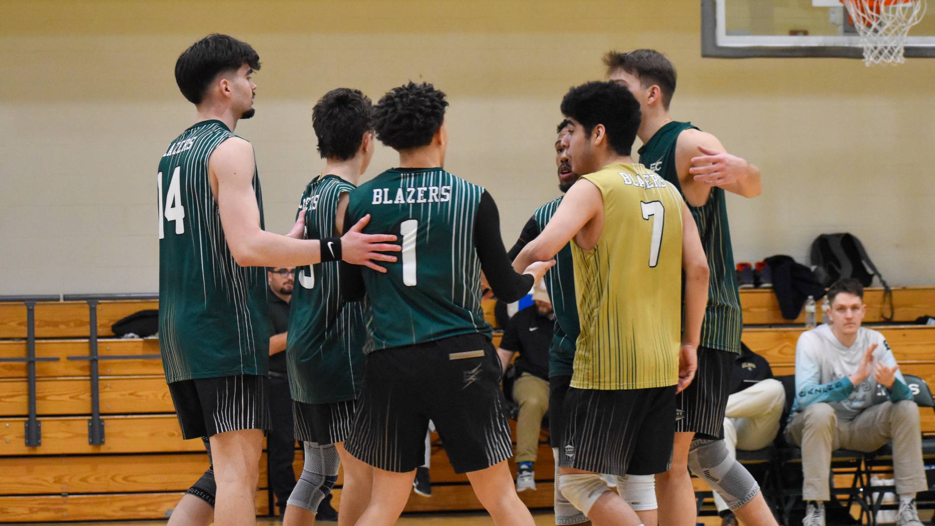 Men's Volleyball Creates a Late Rally Against National Ranked Springfield