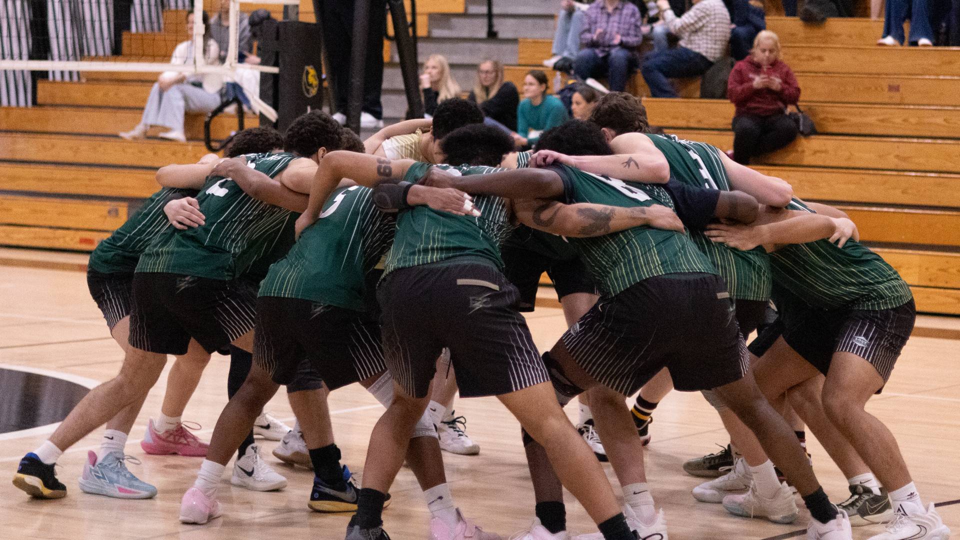 Men's Volleyball Loose in a Tough Conference Tri-Match at Emmanuel