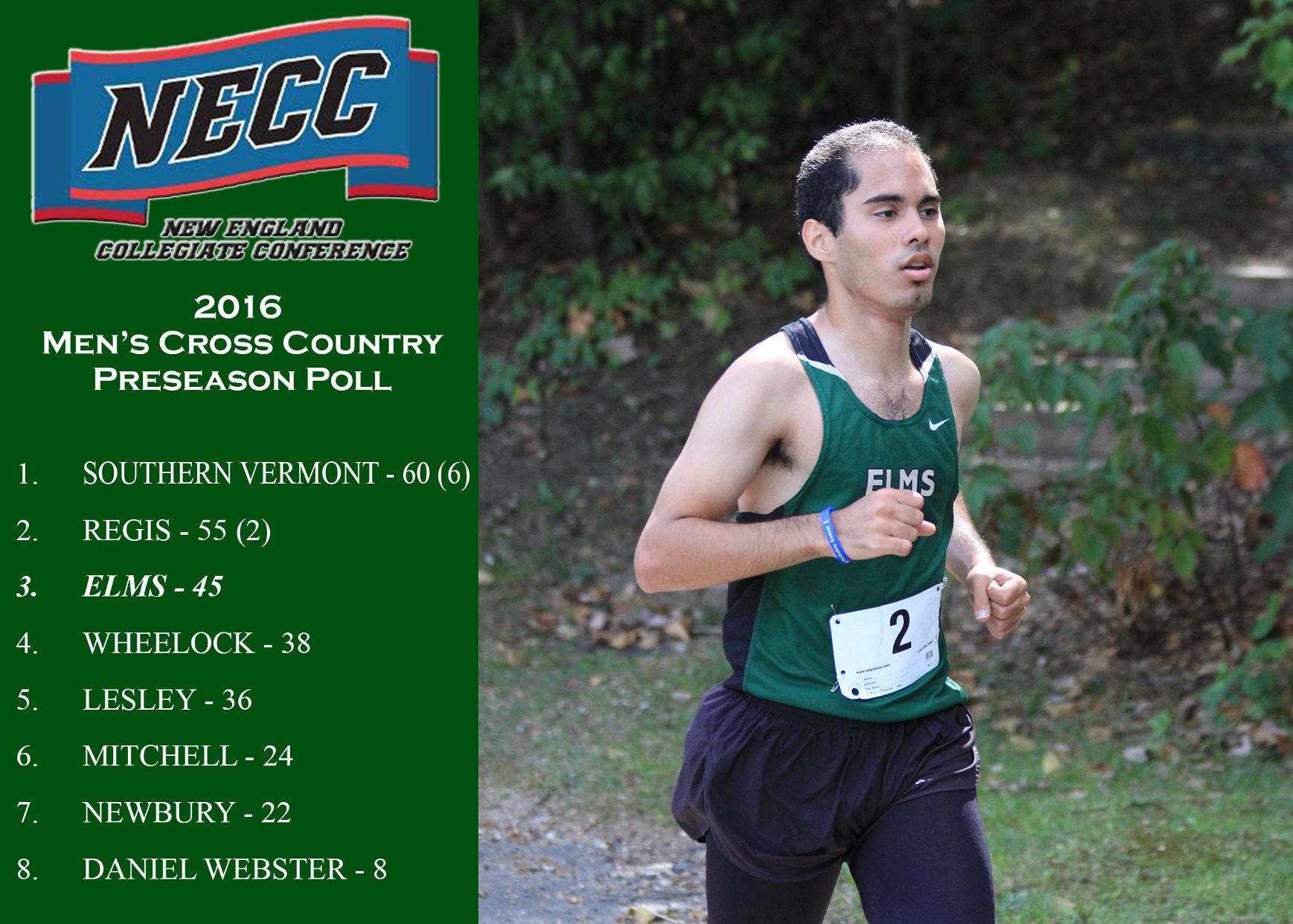 Men's Cross Country Selected Third in Preseason Poll