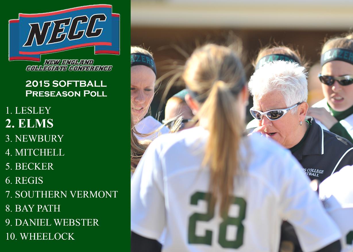 Softball Voted Second in NECC Preseason Poll