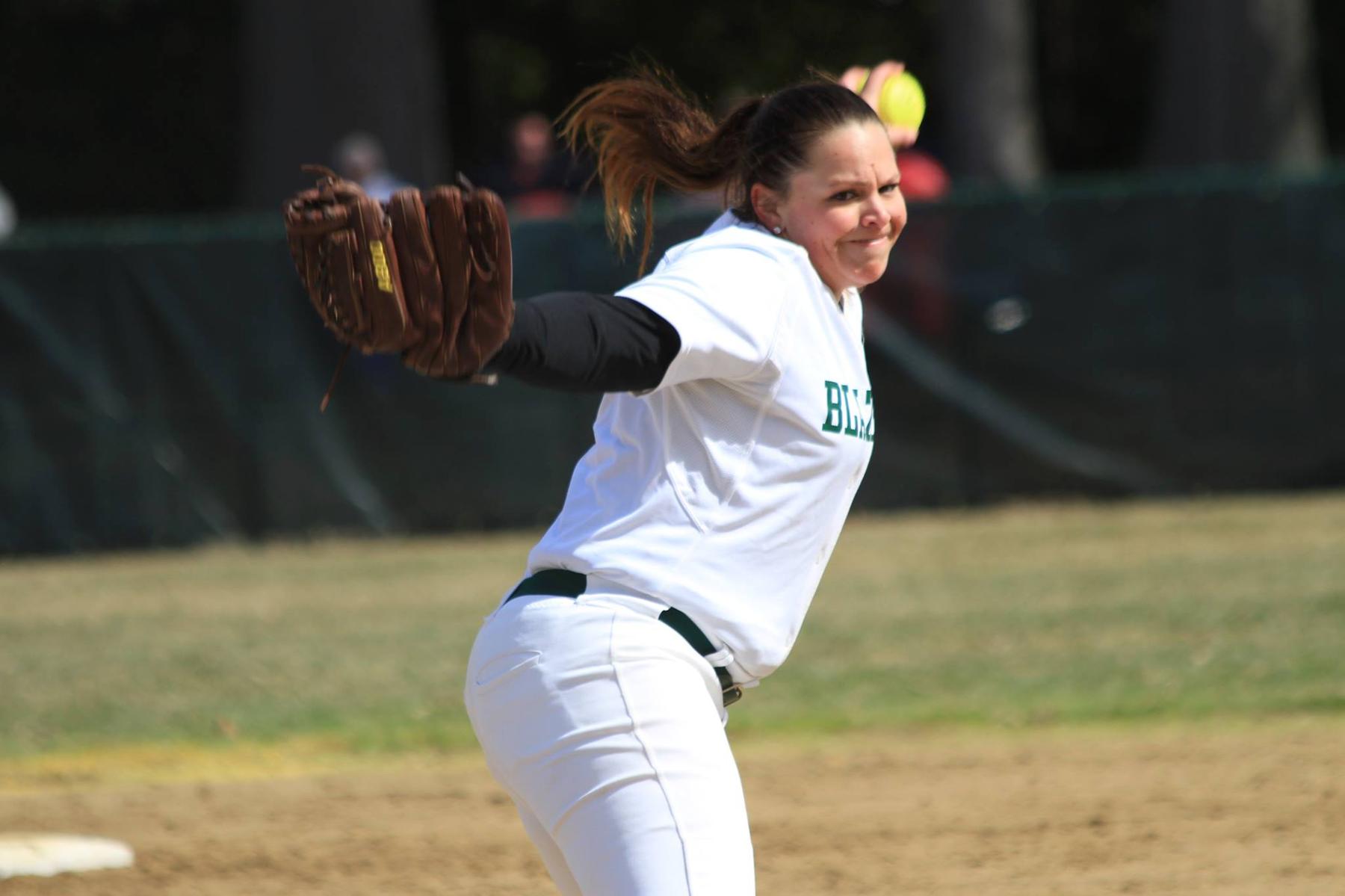 Softball Claims NECC Split At Regis
