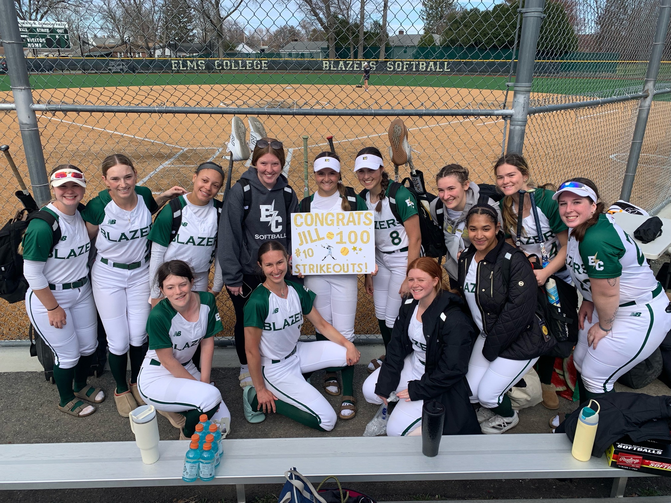 Dykema Reaches 100 Career Strikeouts in Conference Doubleheader Against Albertus Magnus
