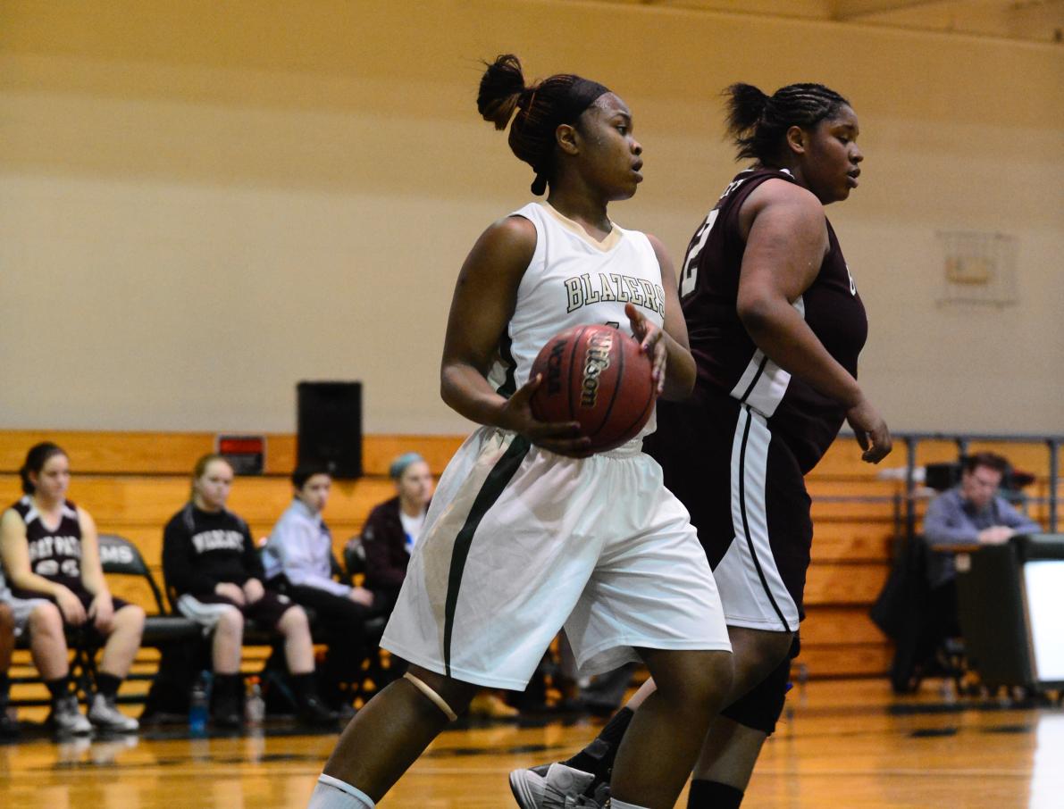 Newbury College Bests Women&rsquo;s Basketball, 70-63 &ndash; Blazers Earn Second Seed in 2012-13 NECC Championship Tournament
