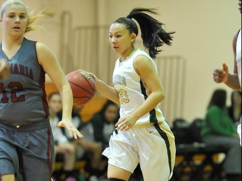 Bates Shoots Past Women's Basketball