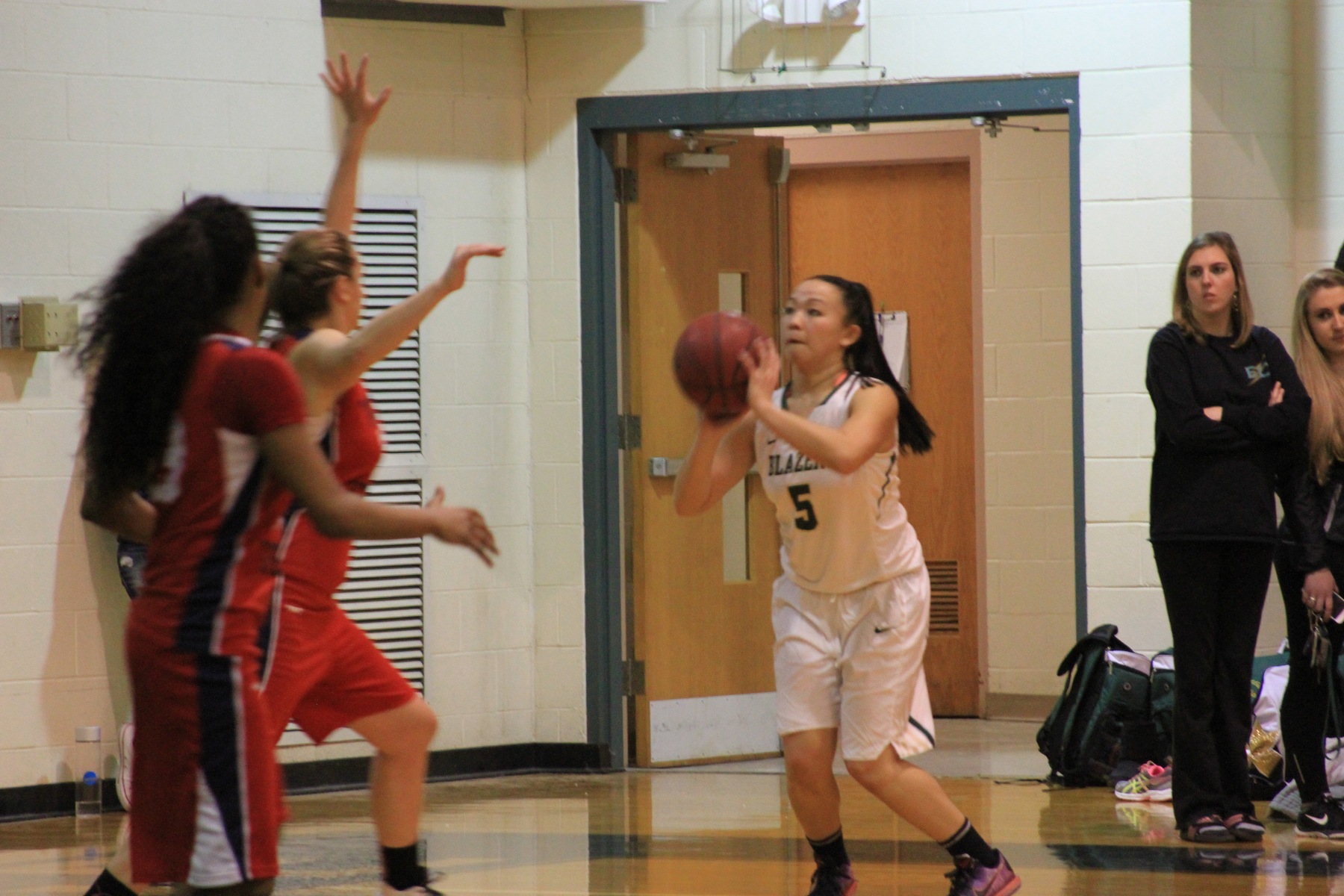 Women's Basketball Rolls Past Daniel Webster In NECC Quarterfinals