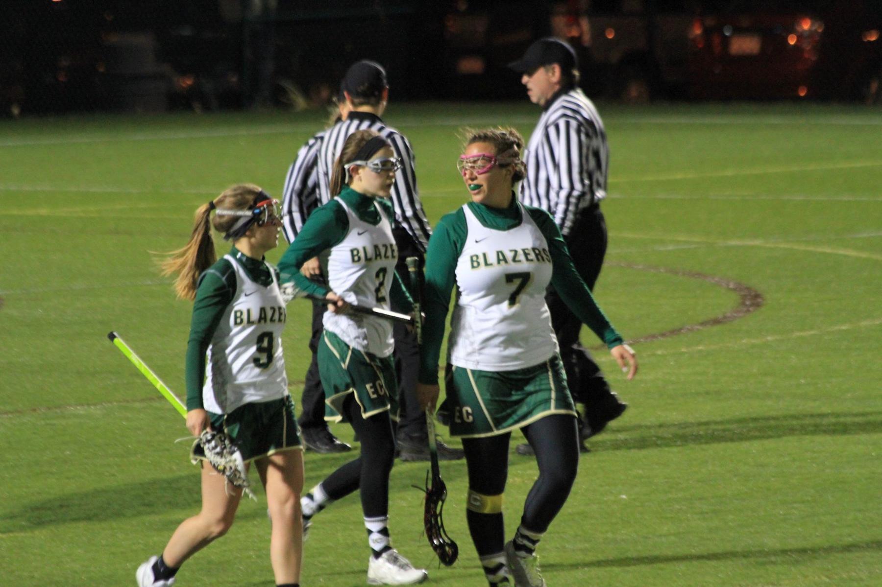 Women's Lacrosse Rolls Past Saint Joseph