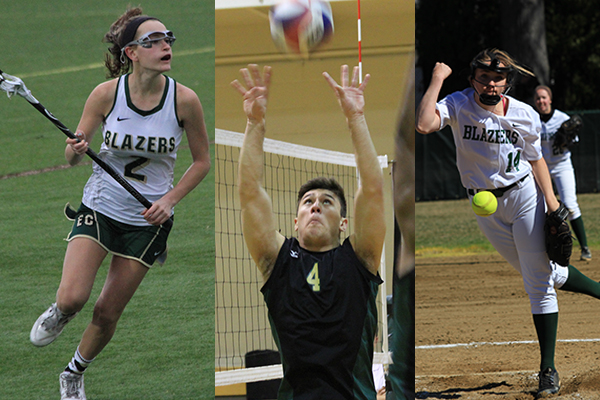 Freshmen Trio Nabs NECC Rookie of the Week Honors