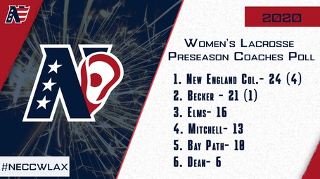 Lacrosse Tabbed Third In NECC Coaches Preseason Poll
