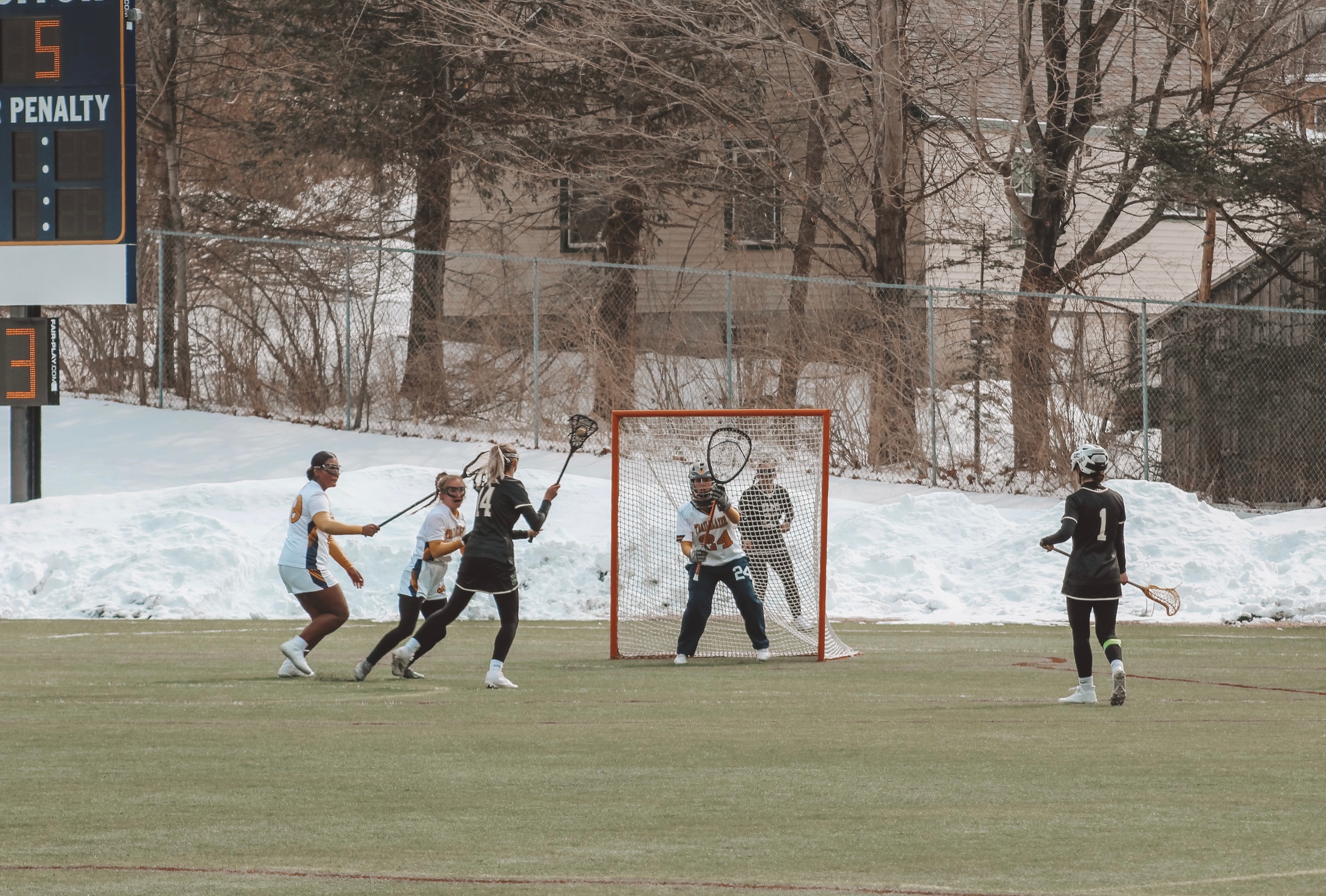 WLAX Tabs Road Win with 7 Blazers Padding the Stat Board