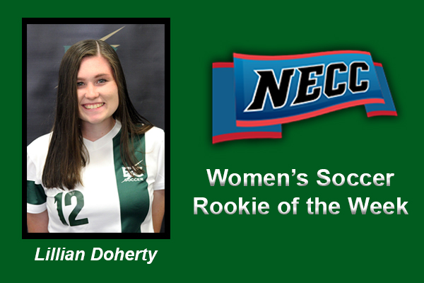 Doherty Claims NECC Rookie of the Week Honors