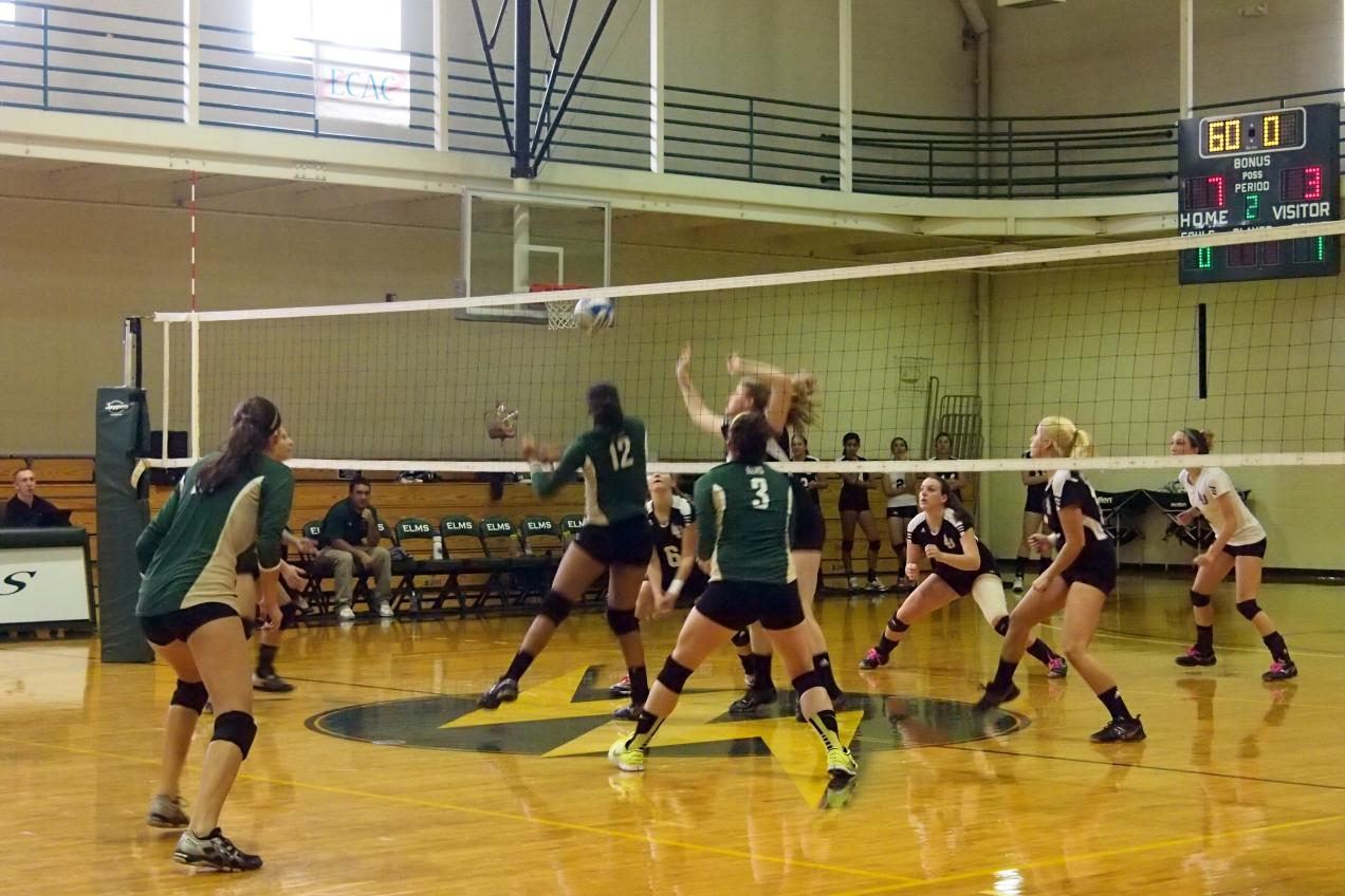 Women&rsquo;s Volleyball Falls to Westfield State University, SUNY Cobleskill in Day One of Blazer Challenge