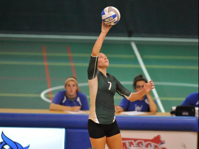 Southern Vermont College Sweeps Women&rsquo;s Volleyball, 3-0