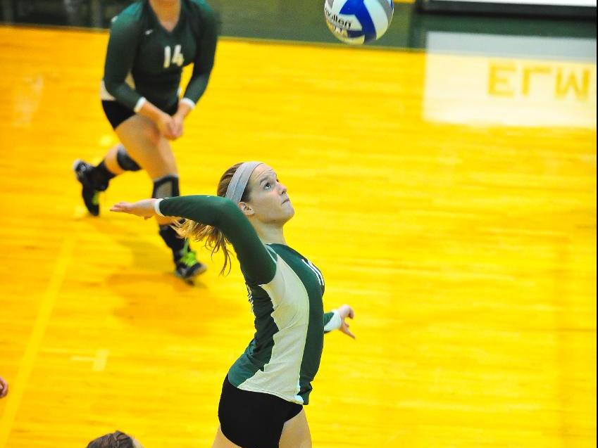 Newbury Spoils Women's Volleyball Senior Day
