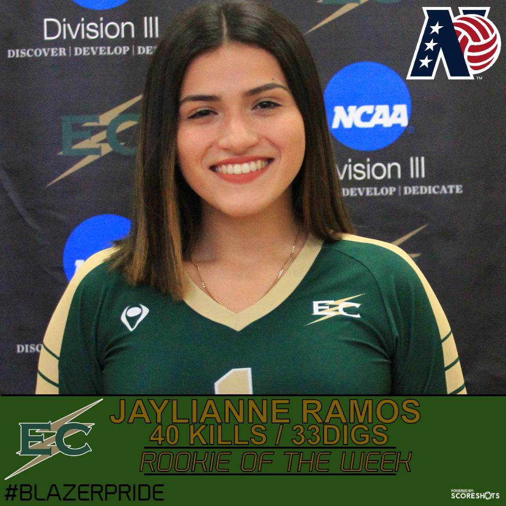 Ramos Named NECC Rookie Of The Week