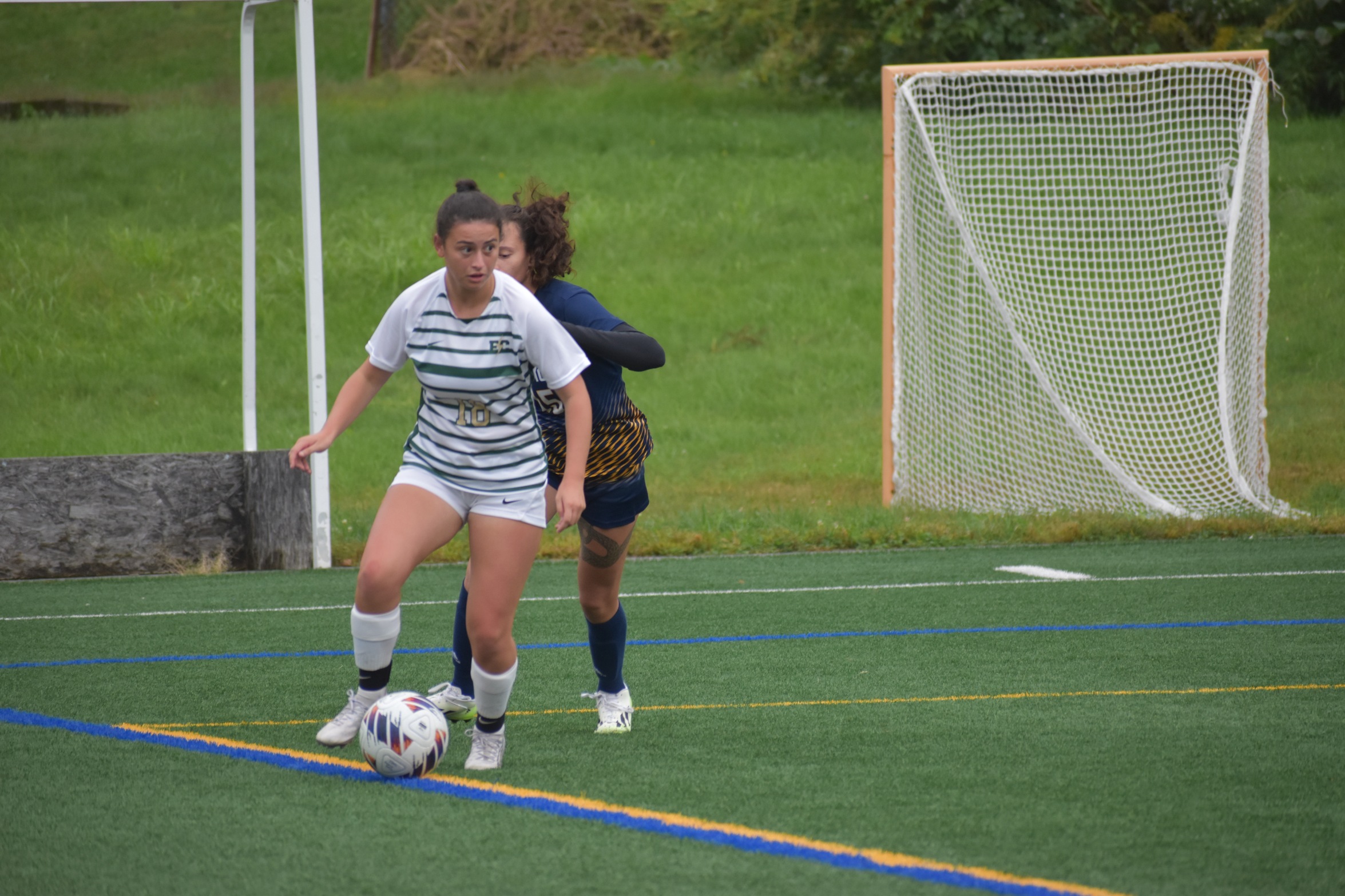 Pair of Second Half Goals Powers Women&rsquo;s Soccer Past Mitchell