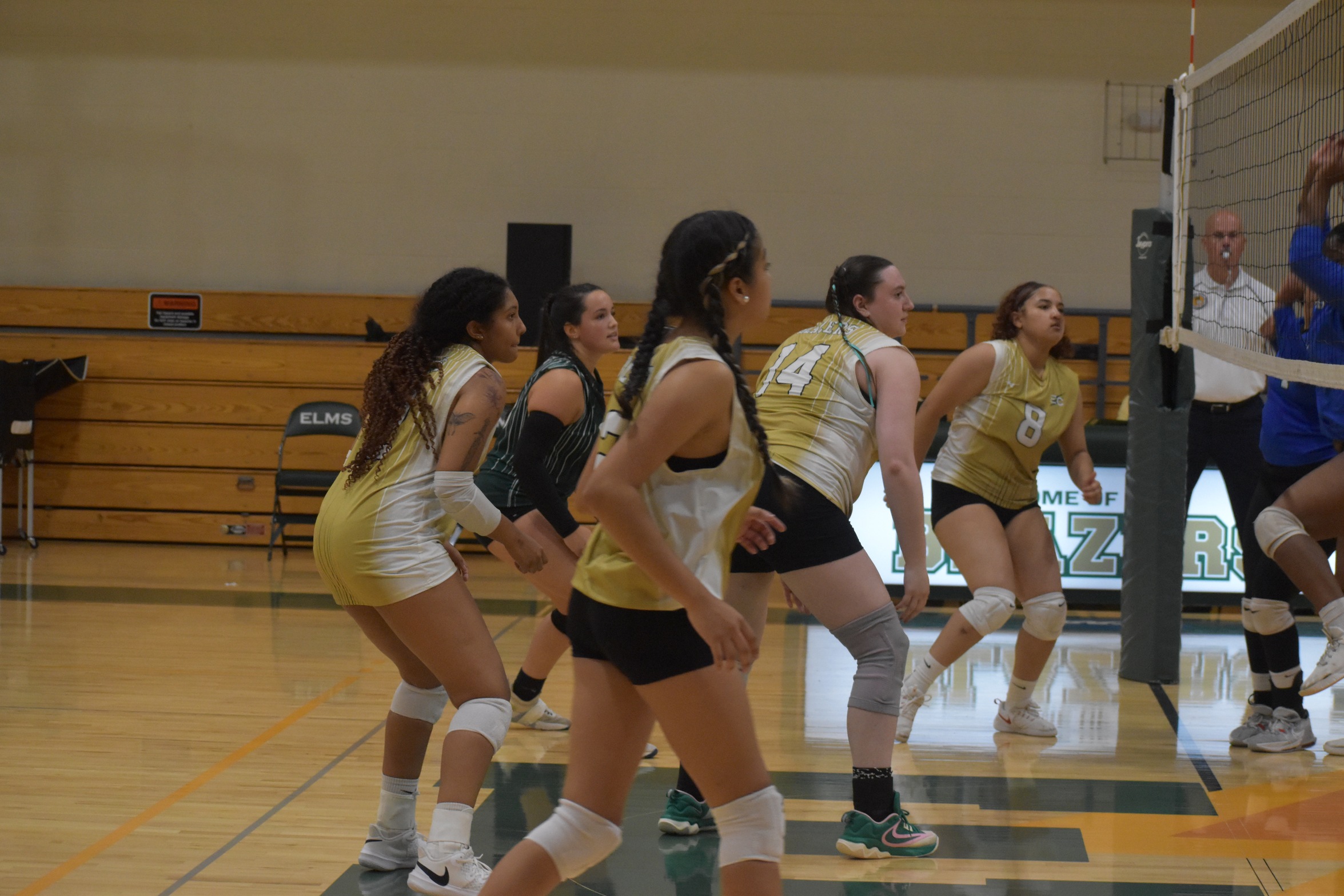 Blazers Topped in Tri-Match